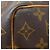 Borsa Louis Vuitton Keepall Bandouliere Monogram Canvas 50 Marrone - vista 7