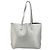 Vintage Prada Leder Tote Silber