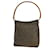 Borsa Louis Vuitton Monogram Looping Monogram Canvas MM Marrone - vista 2