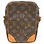 Borsa Louis Vuitton Danube Monogram Canvas MM Marrone - vista 2