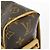 Borsa a tracolla Abbesses Louis Vuitton in tela Monogram Marrone - vista 7