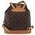 Louis Vuitton Vintage Montsouris Monogram Canvas MM Marrone - vista 2