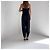 Autre Marque Osman Yousefzada Mono Strapless FW14 Trompe l'Oeil Negro - vista 12