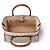 Louis Vuitton Borsa On My Side Grigio Galet Marrone Beige - vista 2