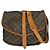 Louis Vuitton Saumur Monogram Canvas 35 Marrone