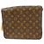 Borsa Cartouchiere Louis Vuitton in tela Monogram GM Marrone - vista 2