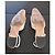 Chanel Ballerine Slingback in Tweed Multicolore Nero Bianco - vista 6