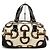 Borsa Tote Gucci Bamboo Horsebit Beige - vista 4