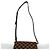 Borsa a Spalla Louis Vuitton Damier Musette Salsa Marrone - vista 5
