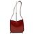 Céline Borsa a tracolla in pelle smaltata rossa Celine Rosso - vista 4