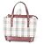 Borsa Burberry Nova Check rossa Rosso