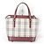 Borsa Burberry Nova Check rossa Rosso - vista 2