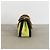 Borsa Valentino Garavani One Stud Medium – Runway Primavera 2022 – Smeraldo e Chartreuse Verde Giallo - vista 8