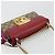 GUCCI GG Supreme Borsa a Spalla con Catena PVC Rosso Oro rosa 409487 Auth ka4696 - vista 6