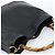 Borsa a Spalla GUCCI Bamboo in Pelle 2way Nero Oro 001 1577 3444 Auth BA13349 D'oro - vista 6