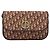 Borsa a Spalla Christian Dior Trotter Canvas Rosso Oro Auth BA13387 D'oro - vista 13