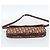 Borsa a Spalla Christian Dior Trotter Canvas Rosso Oro Auth BA13387 D'oro - vista 5