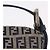 FENDI Zucchino Canvas Mamma Baguette Bolso de Hombro Navy Silver Auth 185146SAV Plata Azul marino - vista 18