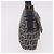 FENDI Zucchino Canvas Mamma Baguette Bolso de Hombro Navy Silver Auth 185146SAV Plata Azul marino - vista 5