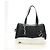 Christian Dior Boston Bag Leder Schwarz Silber Auth 184720SAM - Ansicht 12