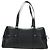 Christian Dior Boston Bag Leder Schwarz Silber Auth 184720SAM - Ansicht 2