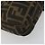 FENDI Zucca Canvas Mamma Baguette Shoulder Bag Black Brown Auth 184908SAM Marrone Nero - vista 18