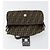FENDI Zucca Canvas Mamma Baguette Shoulder Bag Black Brown Auth 184908SAM Marrone Nero - vista 20