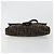 FENDI Zucca Canvas Mamma Baguette Shoulder Bag Black Brown Auth 184908SAM Marrone Nero - vista 5