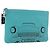 Clutch CHANEL Coco Havana in pelle di agnello blu turchese argento 185438V