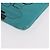 Clutch CHANEL Coco Havana in pelle di agnello blu turchese argento 185438V - vista 14