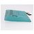 Clutch CHANEL Coco Havana in pelle di agnello blu turchese argento 185438V - vista 3