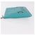 Clutch CHANEL Coco Havana in pelle di agnello blu turchese argento 185438V - vista 4