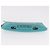 Clutch CHANEL Coco Havana in pelle di agnello blu turchese argento 185438V - vista 6