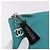 Clutch CHANEL Coco Havana in pelle di agnello blu turchese argento 185438V - vista 8