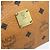 Clutch MCM Vicetos Logogram in pelle PVC Marrone Oro Auth ar13951 D'oro - vista 12