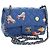 CHANEL Mini Matelasse 20 Chain Shoulder Bag Lamb Skin Blue Gold CC Auth 183794SM Bleu Doré