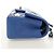 CHANEL Mini Matelasse 20 Chain Shoulder Bag Lamb Skin Blue Gold CC Auth 183794SM Bleu Doré - vue 4