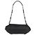 Borsa a Spalla con Catena PRADA in Pelle Nera Argento 185024SAM Nero - vista 2