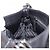 Borsa a Spalla con Catena PRADA in Pelle Nera Argento 185024SAM Nero - vista 23
