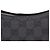 Borsa a Spalla GUCCI GG Canvas Nera Argento 001 3766 2123 Auth 184615 Nero - vista 3