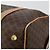 Céline Borsa CELINE Macadam Canvas PVC Pelle Marrone Oro Auth 183369A D'oro - vista 16