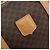 Céline Borsa CELINE Macadam Canvas PVC Pelle Marrone Oro Auth 183369A D'oro - vista 17