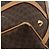 Céline Borsa CELINE Macadam Canvas PVC Pelle Marrone Oro Auth 183369A D'oro - vista 9