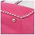 VALENTINO Studs Tote Bag Leder 2way Pink Gold Auth BA13295 Golden - Ansicht 15