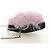 Borsa a Spalla con Catena PRADA in Pelliccia Rosa Argento 184728SAM - vista 3