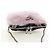 Borsa a Spalla con Catena PRADA in Pelliccia Rosa Argento 184728SAM - vista 6