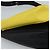Borsa a Spalla PRADA Triangle in Pelle Nera e Gialla Auth ka4743SM Nero Giallo - vista 18