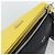Borsa a Spalla PRADA Triangle in Pelle Nera e Gialla Auth ka4743SM Nero Giallo - vista 6