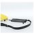 Borsa a Spalla PRADA Triangle in Pelle Nera e Gialla Auth ka4743SM Nero Giallo - vista 7