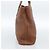 Borsa Burberry in pelle marrone oro Auth ep14863 D'oro - vista 4